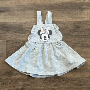 Disney Gray Minnie Mouse Casual Dress